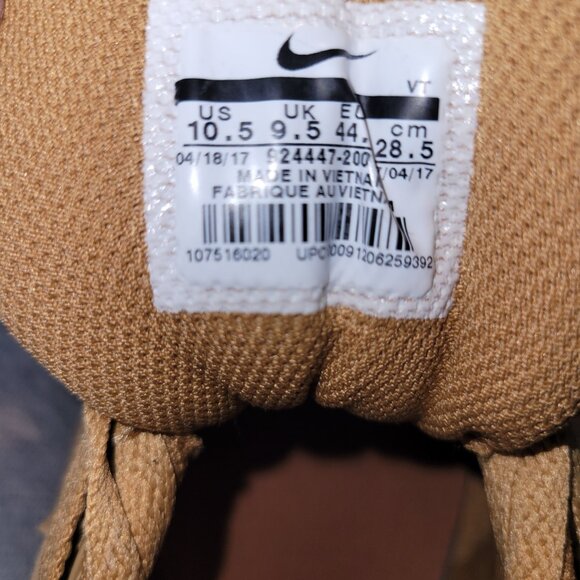 Nike Air Max 90 Ultra 2.0 LTR | Flax/Sail-Gum Brown/White | Size 10.5 | New - Picture 4 of 12